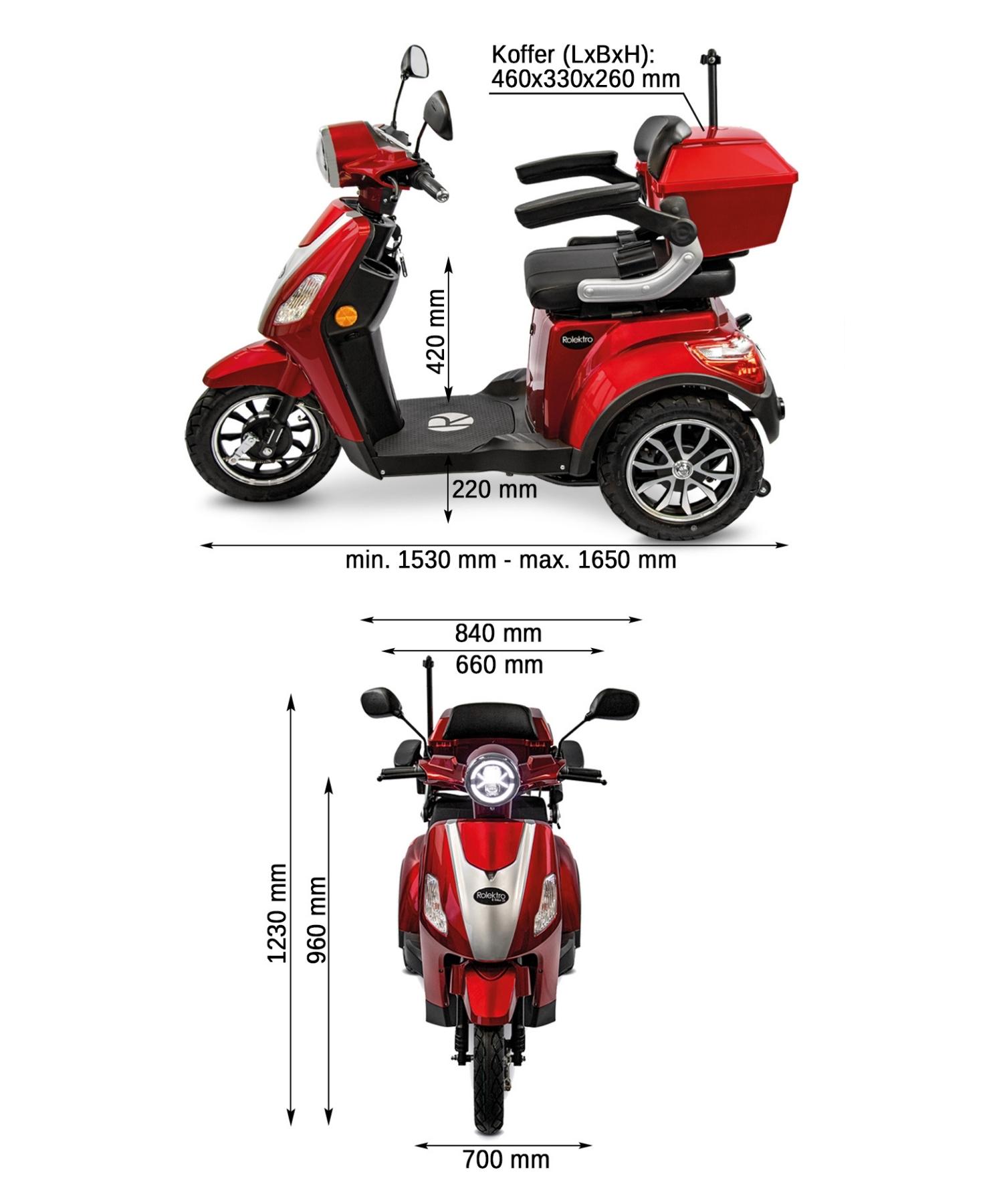 E-Trike | Aktionspreis km/h 15 Rolektro