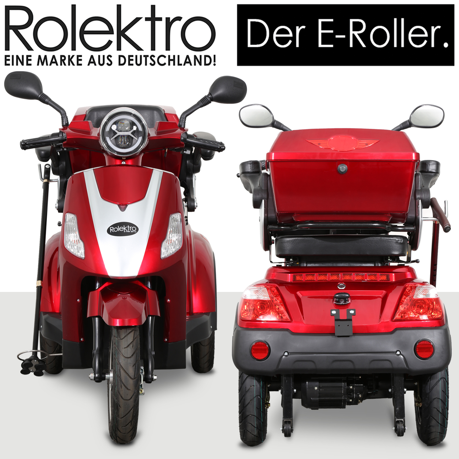Rolektro E-Trike 3-Rad 25 km/h - BESTPREIS