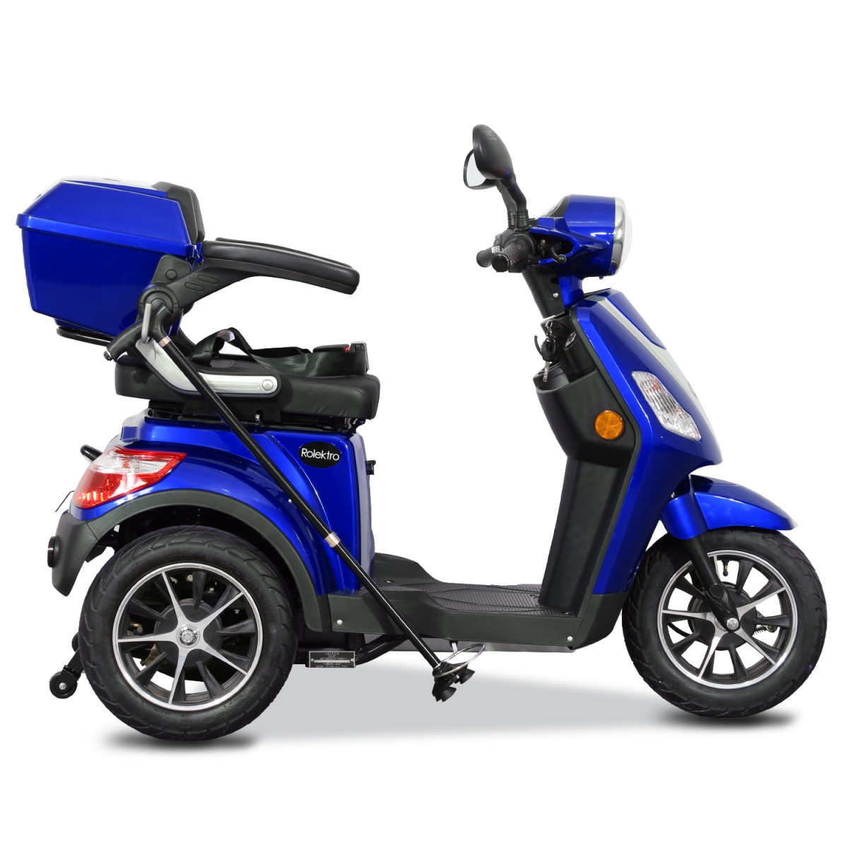 Rolektro E-Trike V.2 25 km/h, 1000 Watt in Rot | Blau | Schwarz